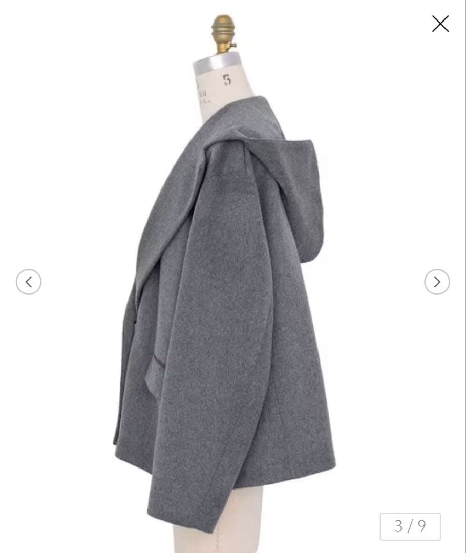 未使用⭐️Drawer フードテーラードジャケット36