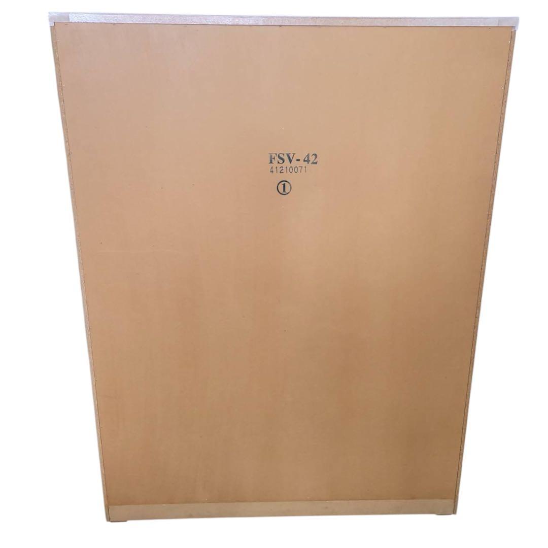 【送料込み】ニトリ　6段チェスト　ホワイト　家具　タンス　③