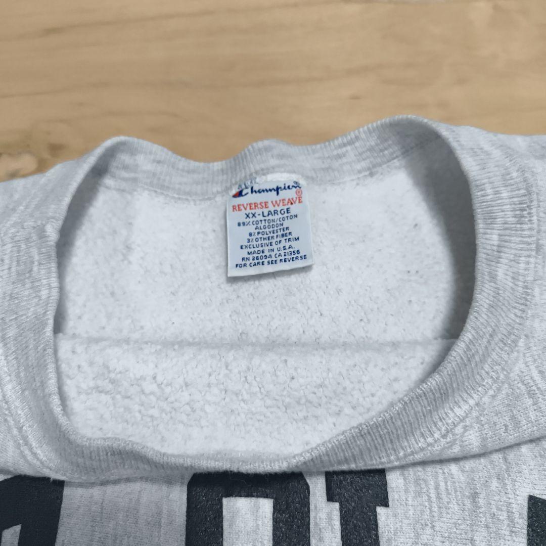 極美品 リバースウィーブ USA製 90s トリコタグ アメリカ製 xxl