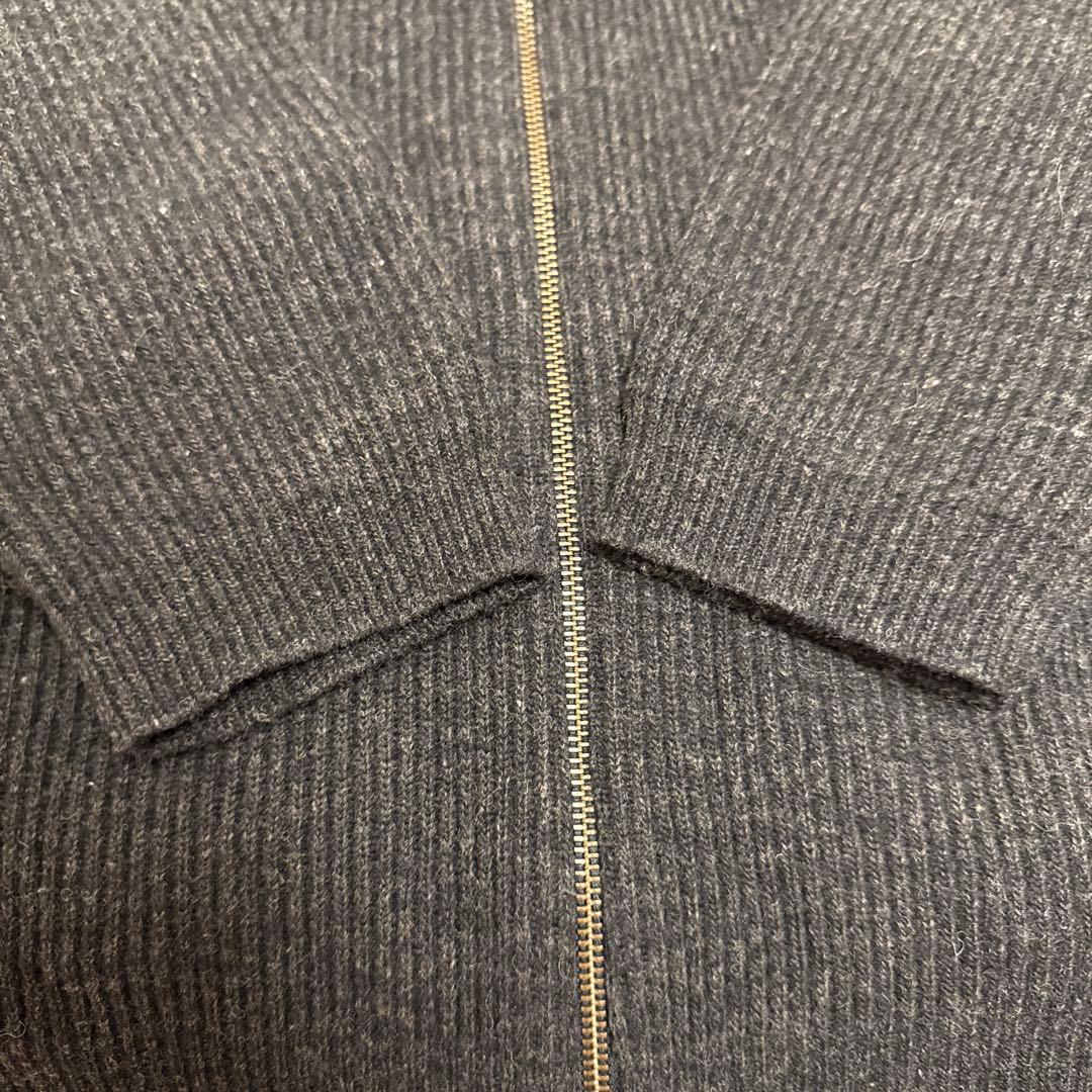 90s Patagonia ドライバーズニット L チャコールグレー 香港製