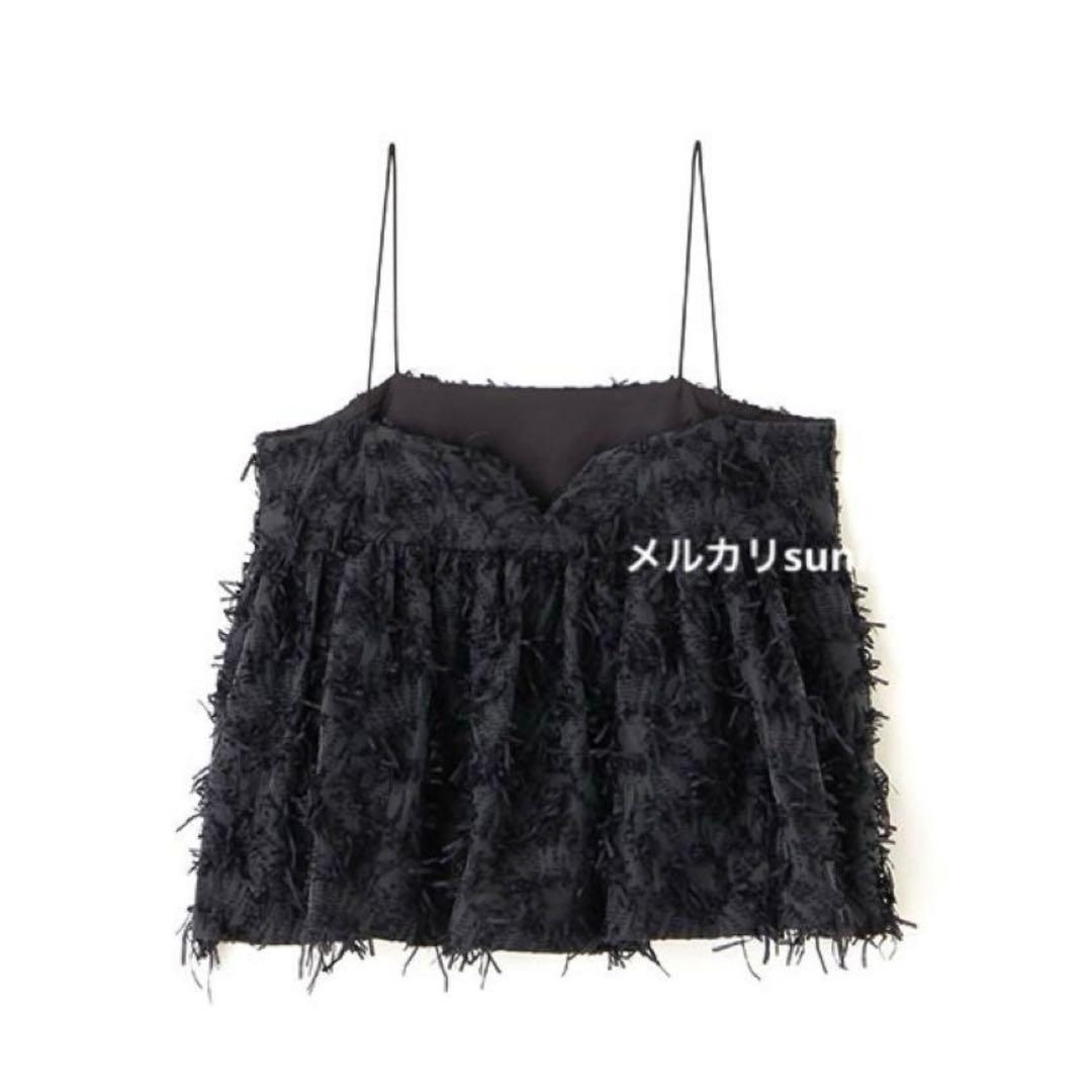 【もも】MECRE ジャガードキャミソール 新品タグ付 即完 ¥25300