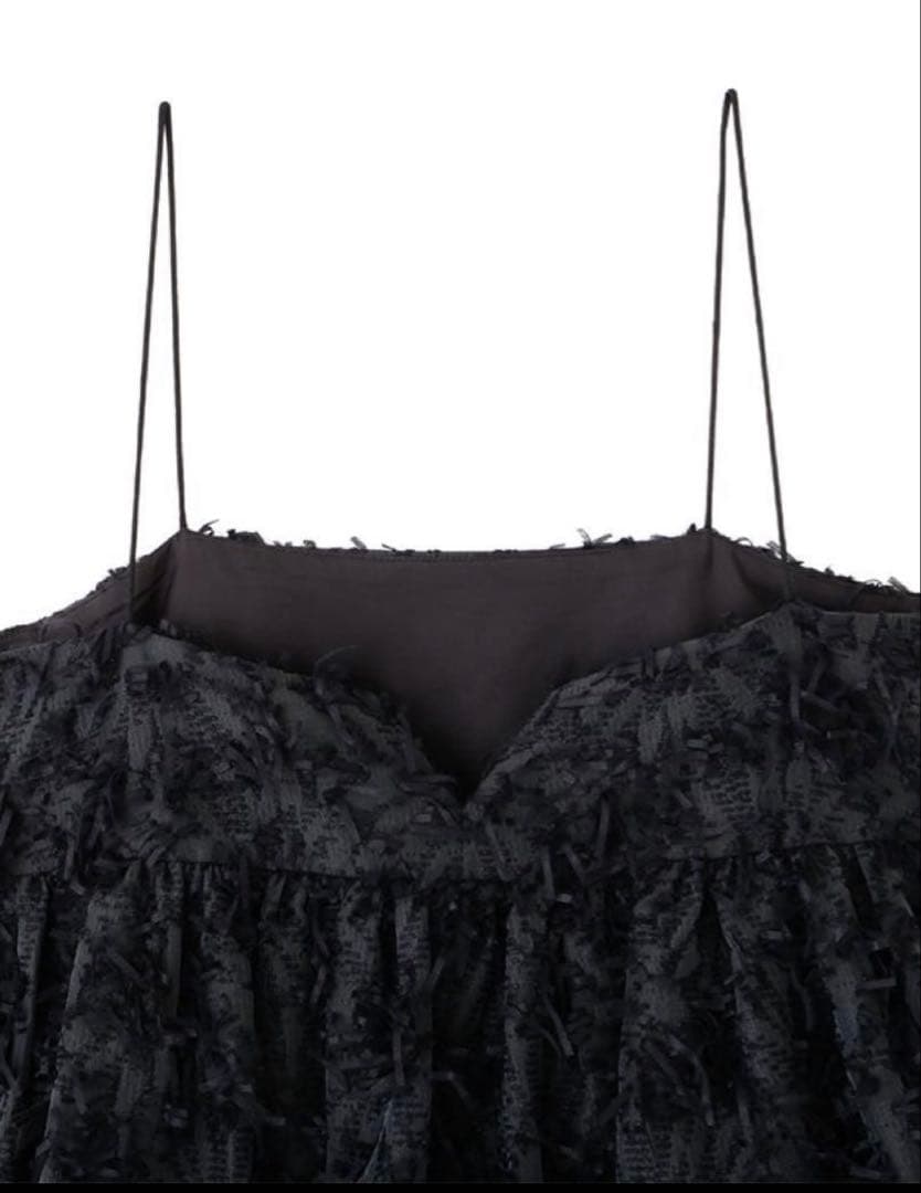 【もも】MECRE ジャガードキャミソール 新品タグ付 即完 ¥25300