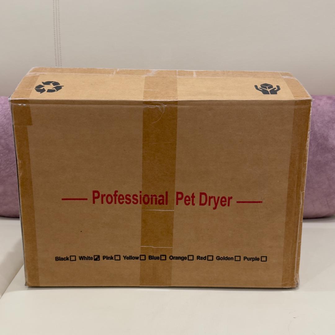 【新品】ペットドライヤー 犬 猫用速乾 大風量 4つノズル付き