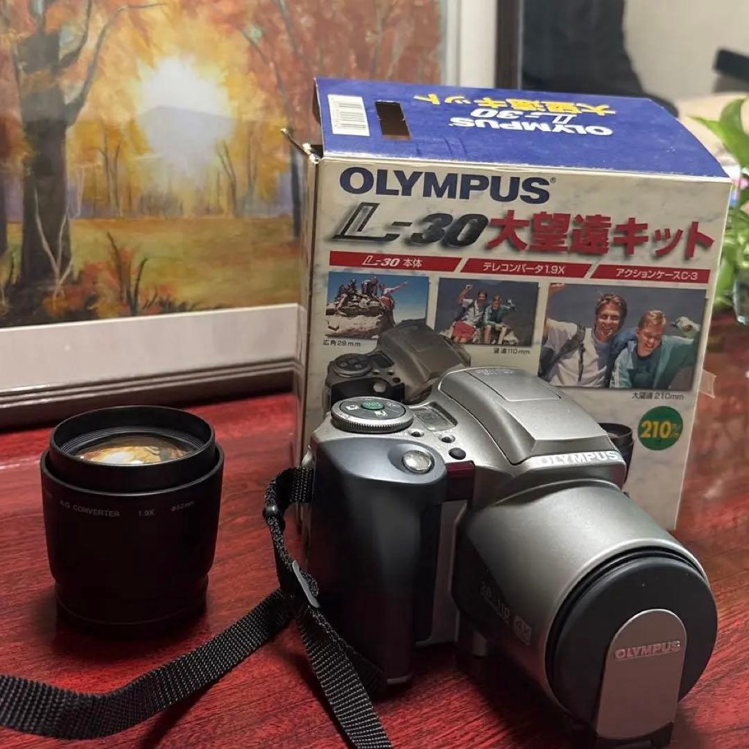 オリンパス　L-30 大望遠キット　28-110 4倍ズーム　一眼レフ　レトロ