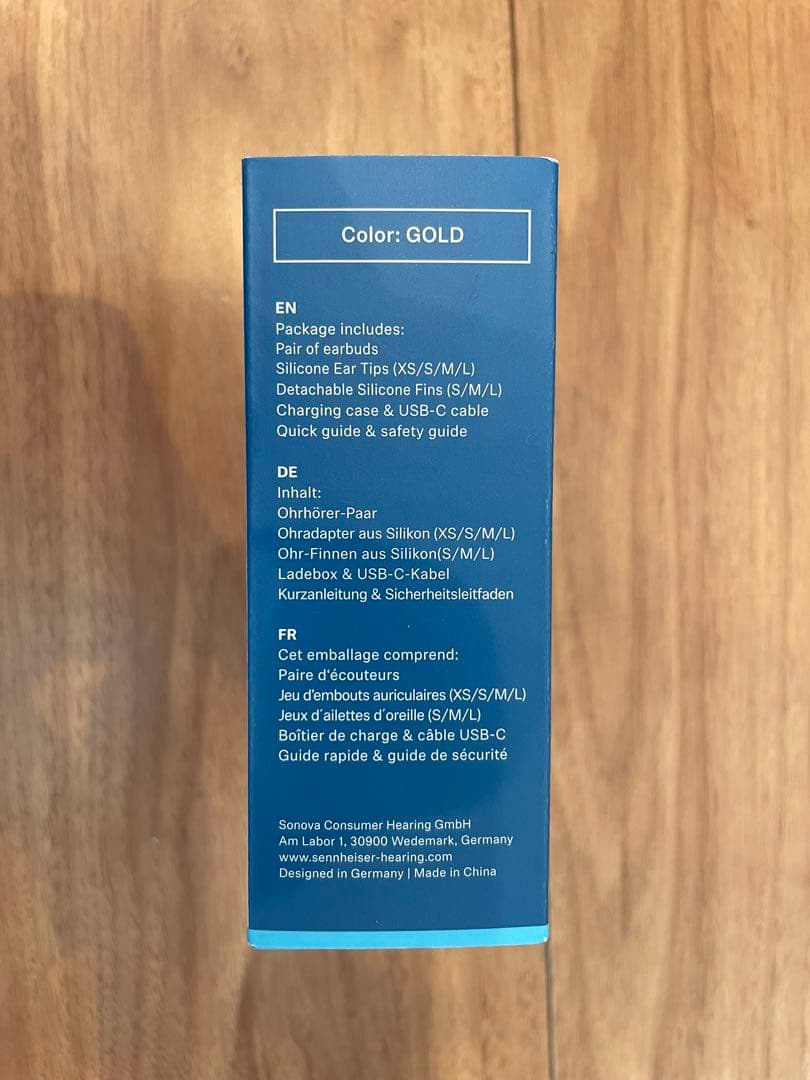 ゼンハイザーMOMENTUM True Wireless 4 GOLD【未開封】