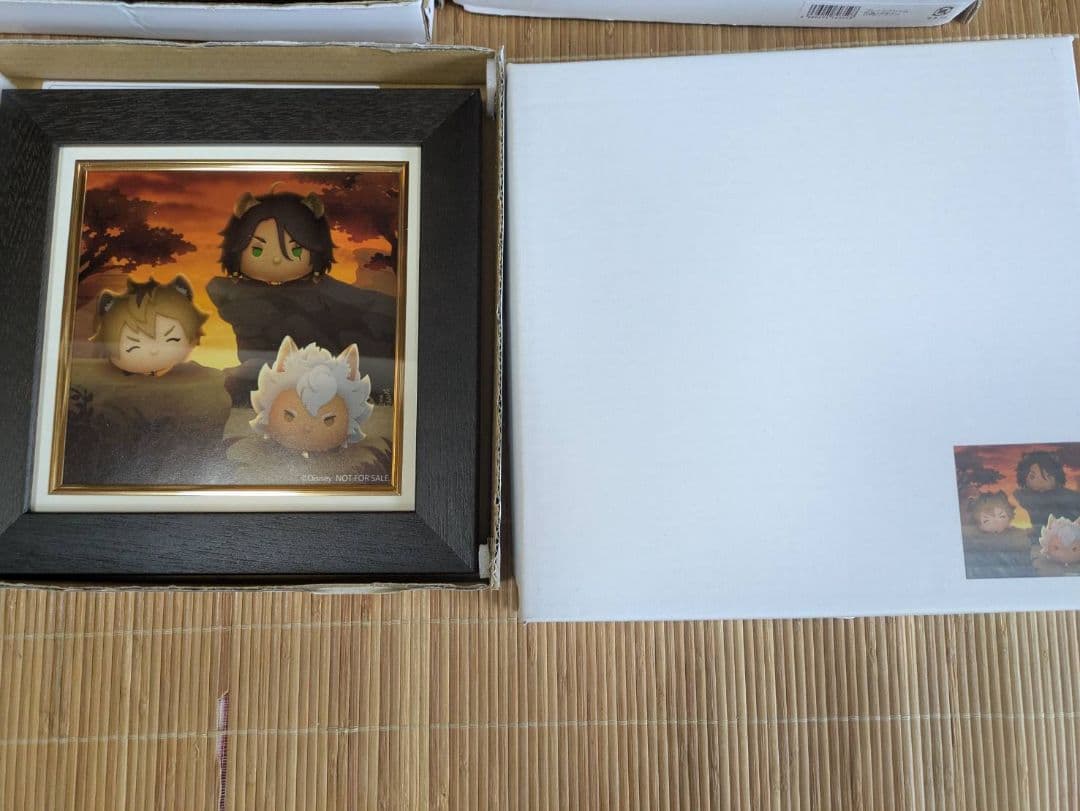 限定品　希少品　ディズニー　ツイステッドワンダーランド　アート額7枚　Ａ賞
