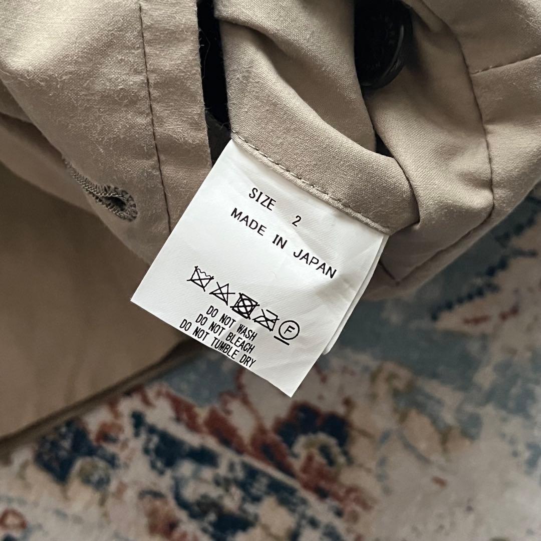 【美品】MARKAWARE チノパン　ベージュ made in JAPAN