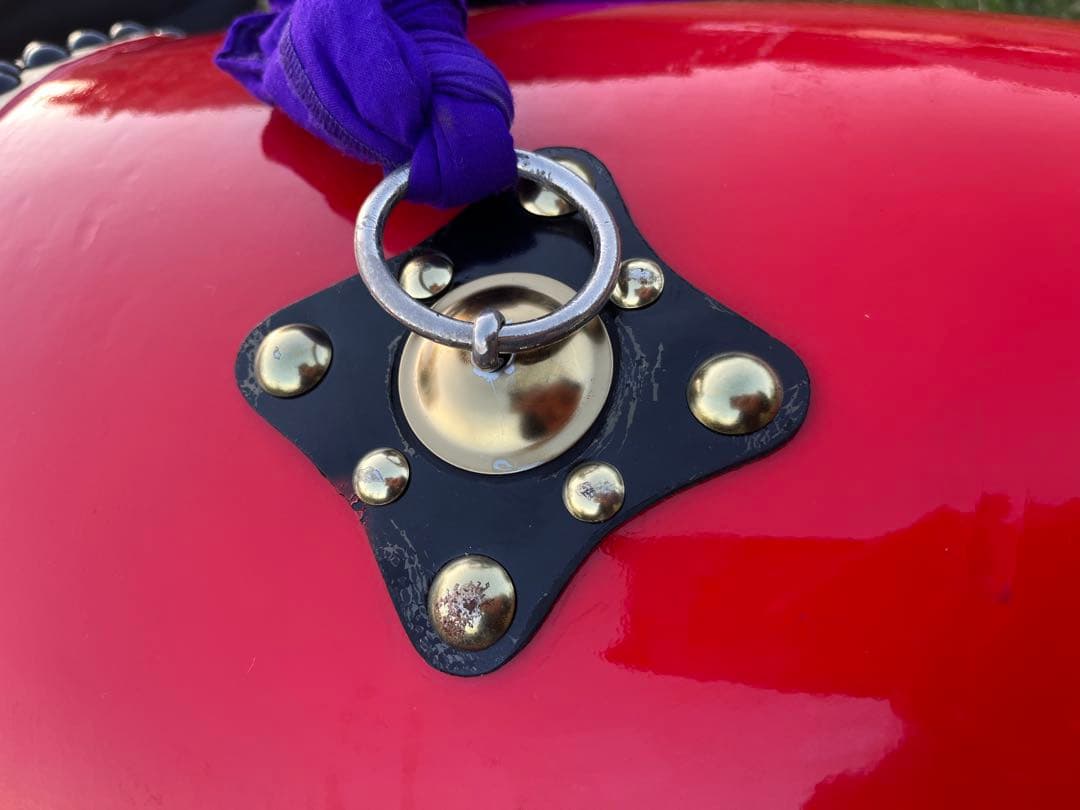 エイサー太鼓 大太鼓 本皮張り 40cm ケース付き 中古美品