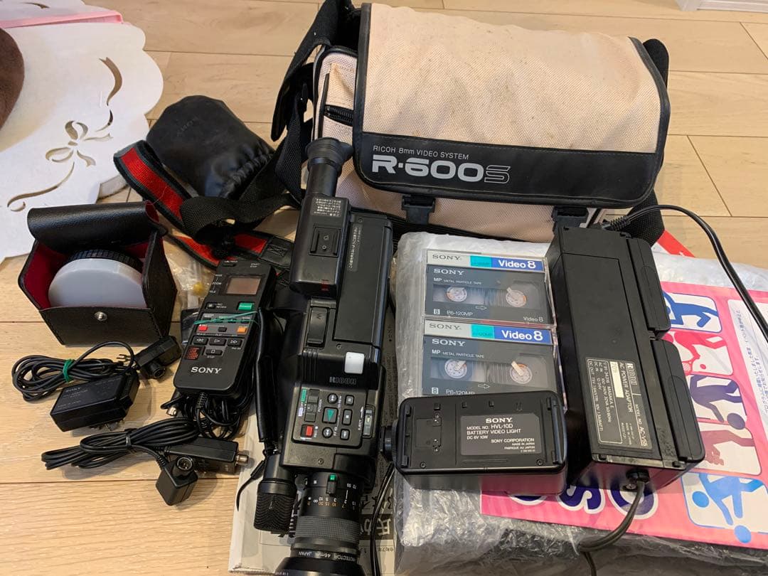 RICOH R-600s ricoh 8mm video system セット