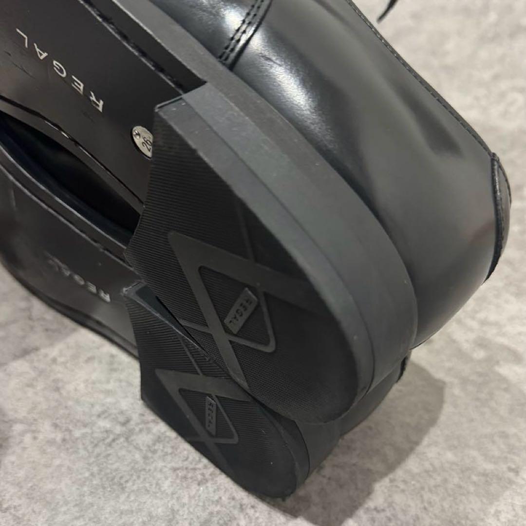 【極美品】REGAL 26 811R ストレートチップ　ビジネス　入学式　レザー