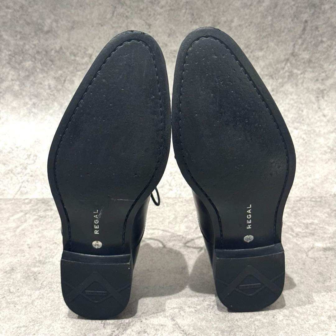 【極美品】REGAL 26 811R ストレートチップ　ビジネス　入学式　レザー