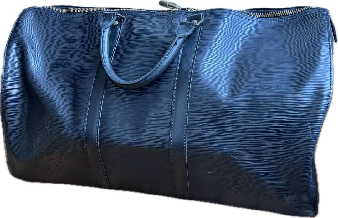 ルイヴィトン　エピ　キーポル　ボストンバッグ 黒