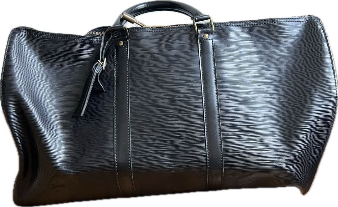 ルイヴィトン　エピ　キーポル　ボストンバッグ 黒