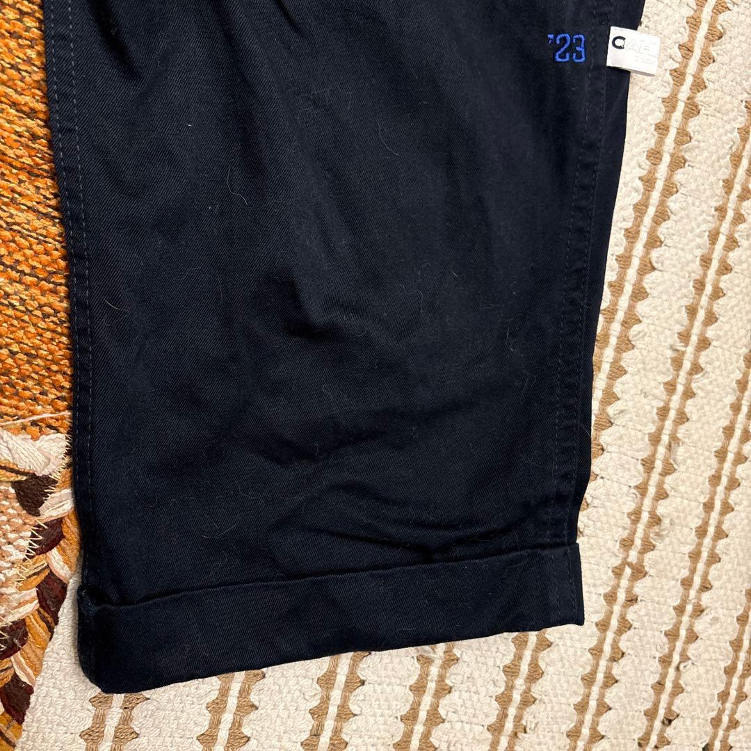 値下げ中❗️CAHLUMN 本年度モデル　1タックチノパン　ネイビー