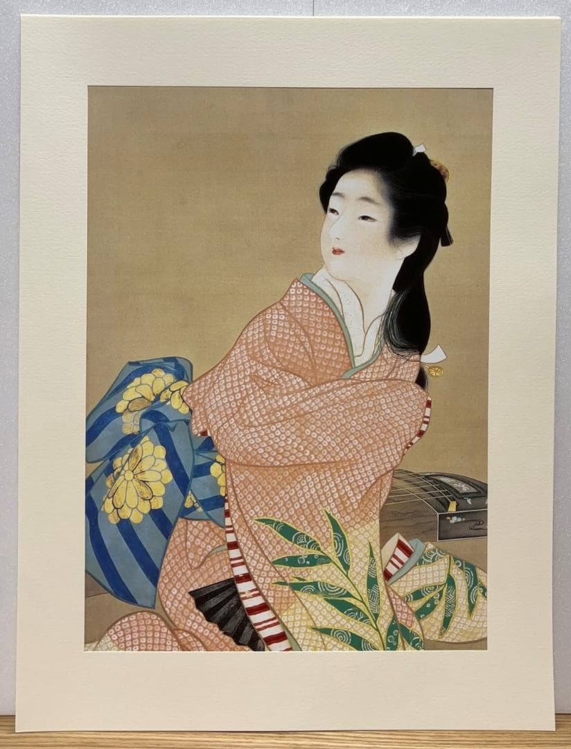 上村松園 「 佳人有情 」 平成五年三月十日　一版一刷