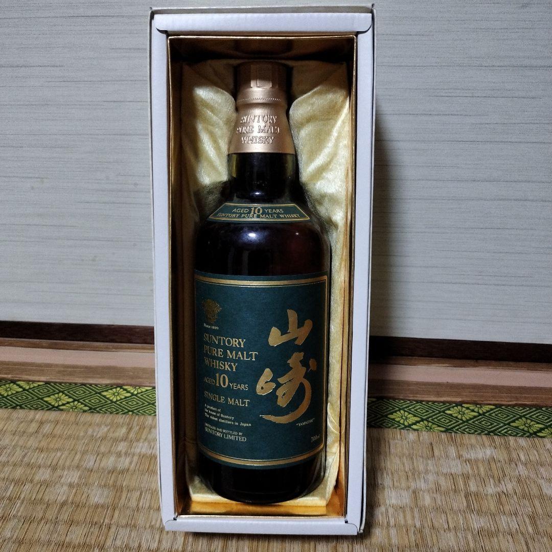 山崎 10年 シングルモルトウイスキー 700ml SYJ01