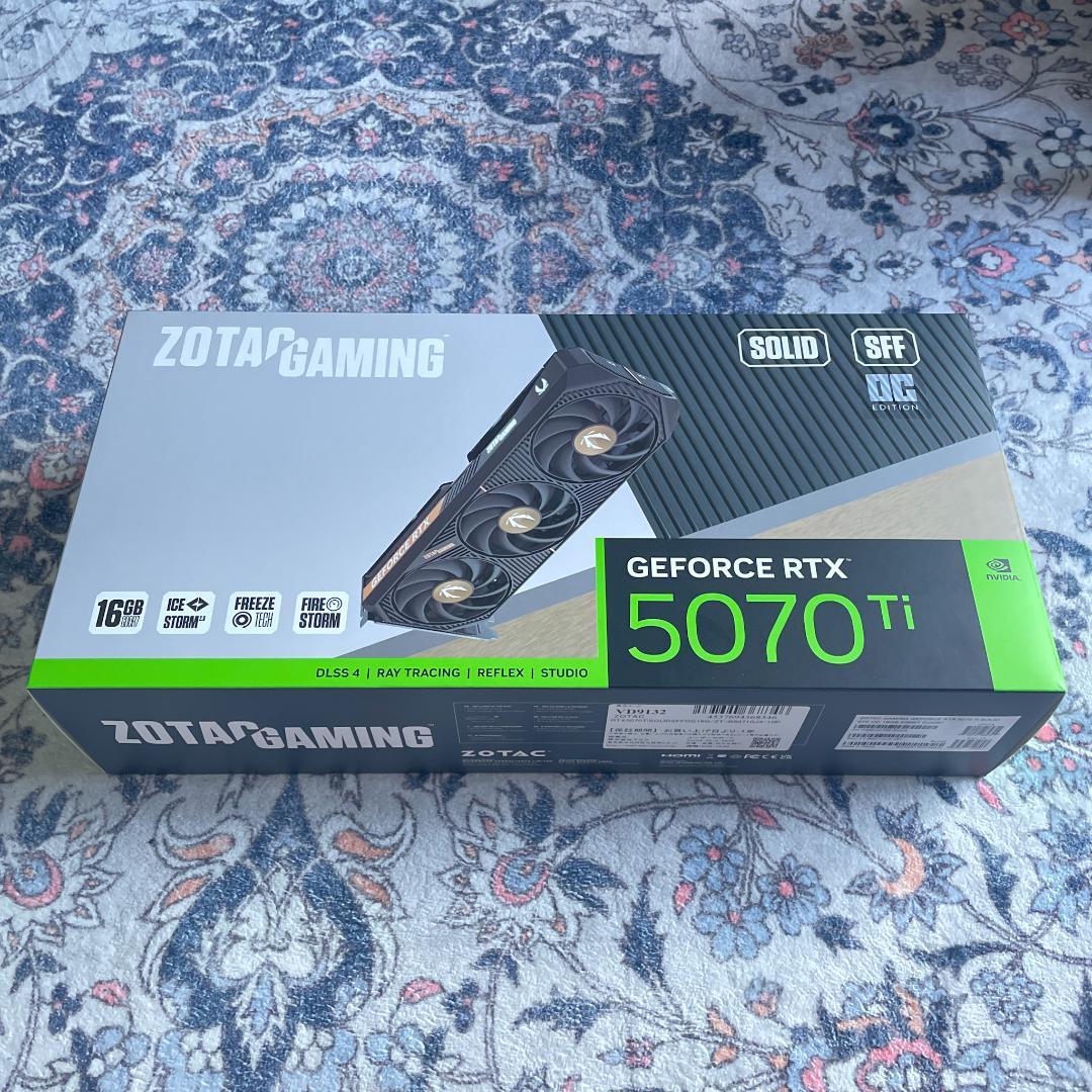 H*n様 ZOTAC GeForce RTX 5070 Ti SOLID SFF