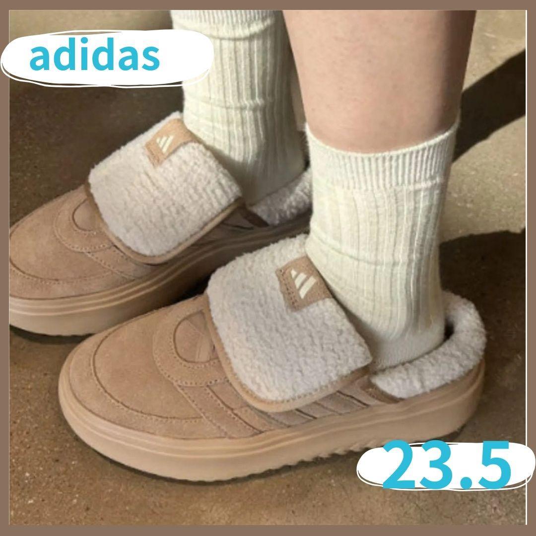 adidas グランコート　23.5 ボア　ミュール　JS4998 サンダル