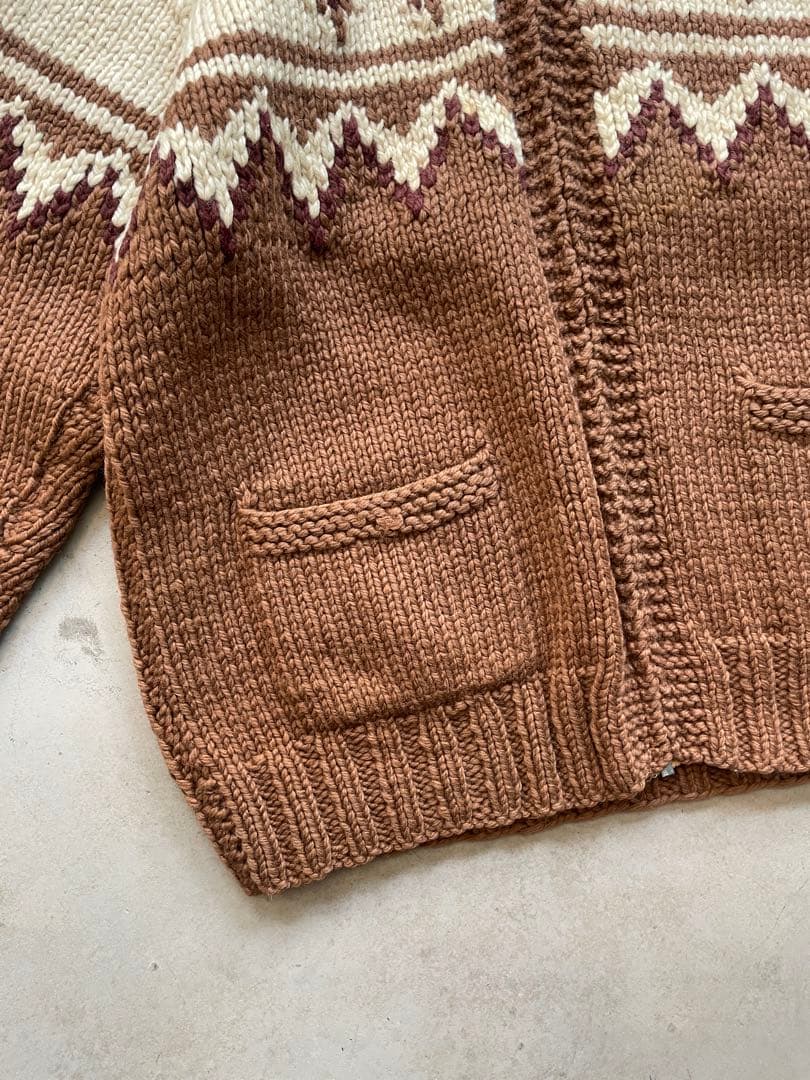 70S UNKNOWN cowichan sweater カウチン