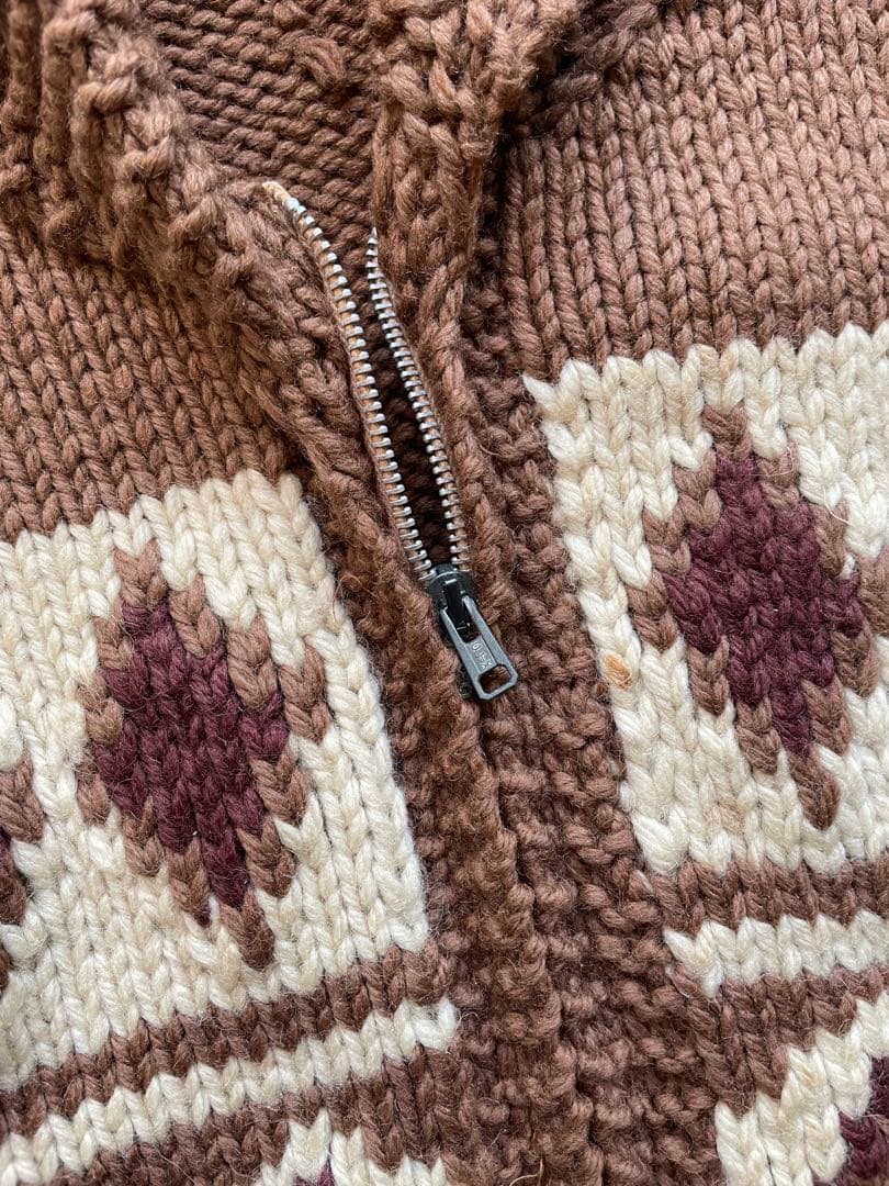 70S UNKNOWN cowichan sweater カウチン
