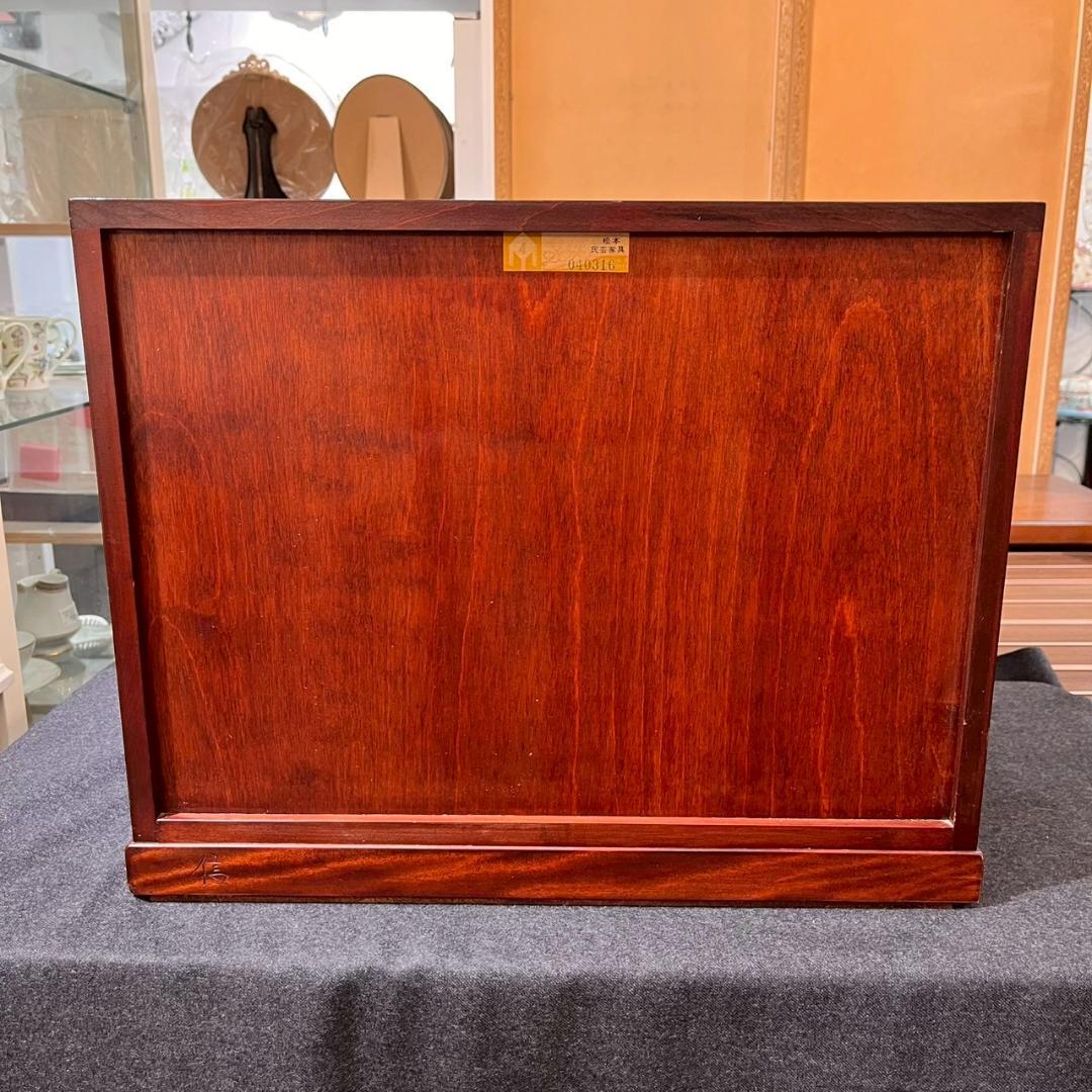 【希少】松本民芸家具 小引出し 内部状態良好 凸面小抽出 ミズメザクラ 無垢