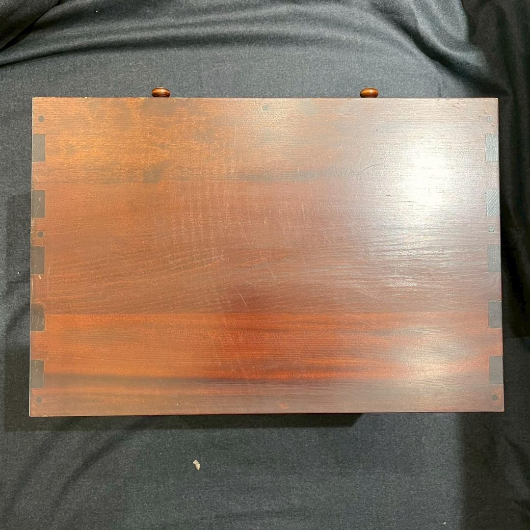 【希少】松本民芸家具 小引出し 内部状態良好 凸面小抽出 ミズメザクラ 無垢