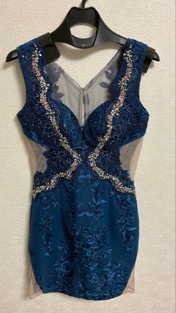 ROBE de FLEURS Glossy ドレス Sサイズ