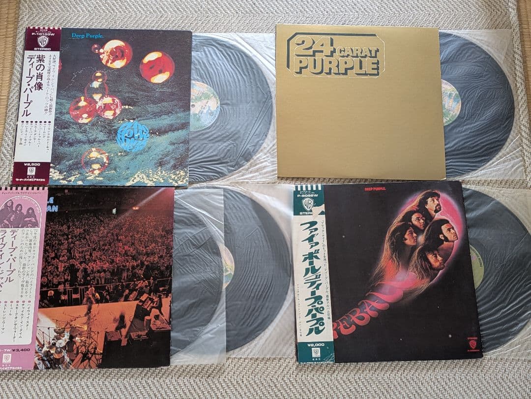 DEEP PURPLE/LPレコード16枚＋EPレコード1枚まとめセット