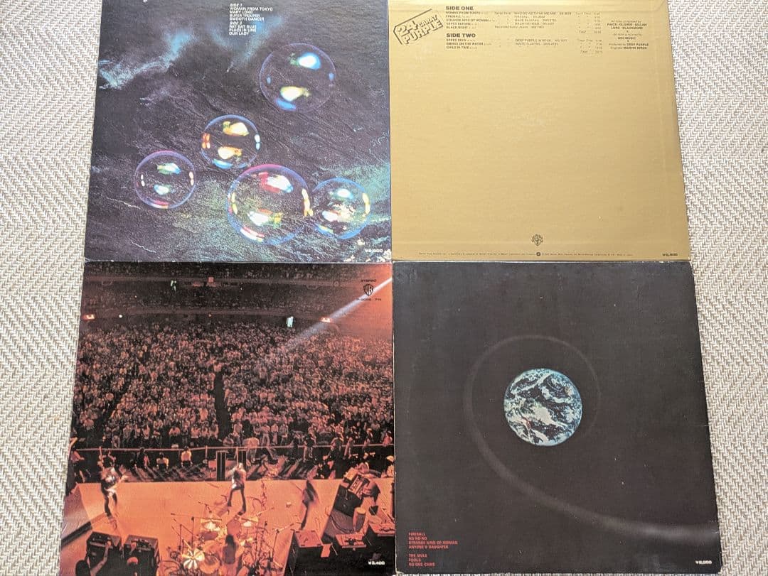 DEEP PURPLE/LPレコード16枚＋EPレコード1枚まとめセット