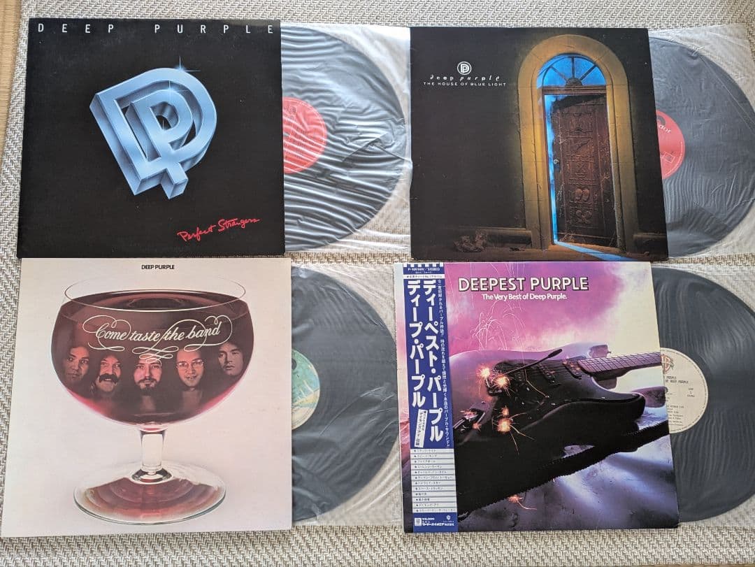 DEEP PURPLE/LPレコード16枚＋EPレコード1枚まとめセット