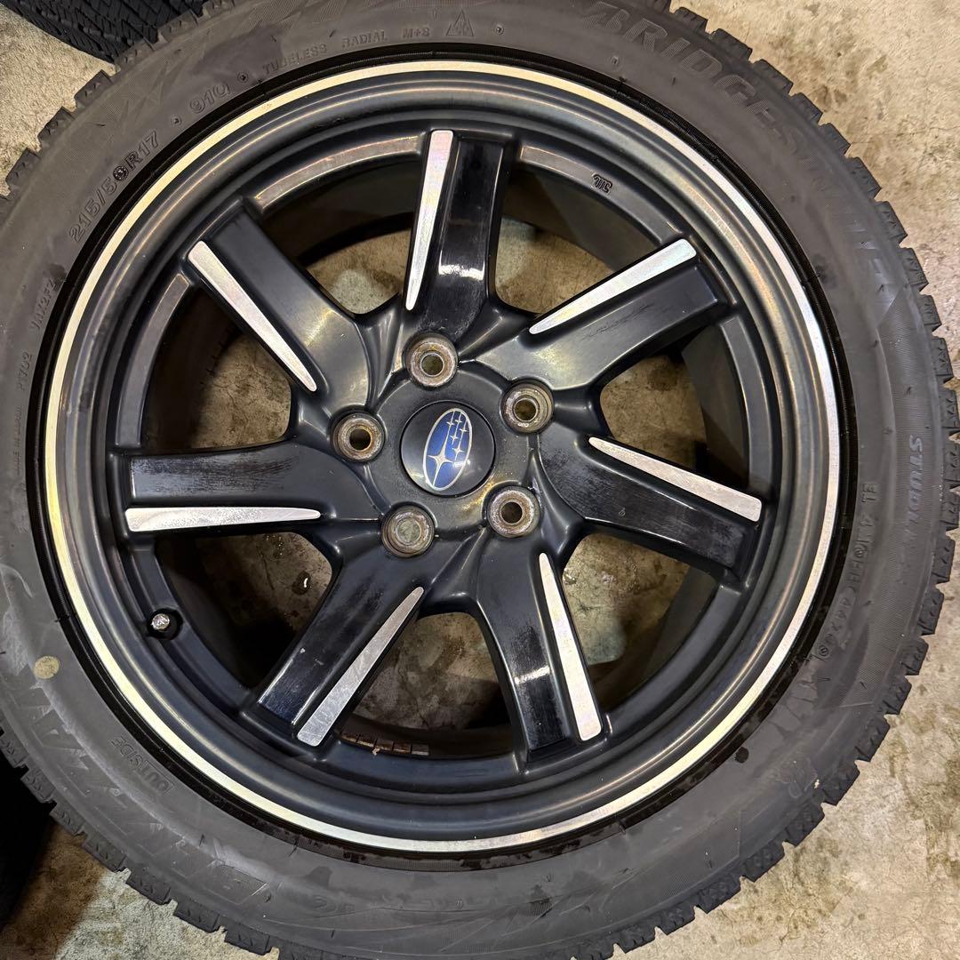 送料込み！ スバル レヴォーグ 215/50R17スタッドレス ブリヂストン