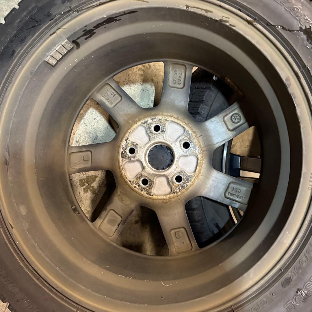 送料込み！ スバル レヴォーグ 215/50R17スタッドレス ブリヂストン