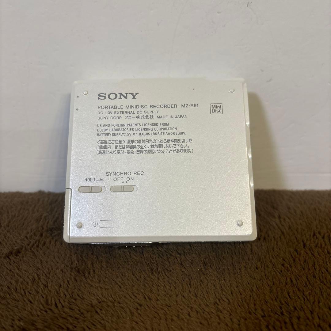 SONY MDウォークマン MZ-R91