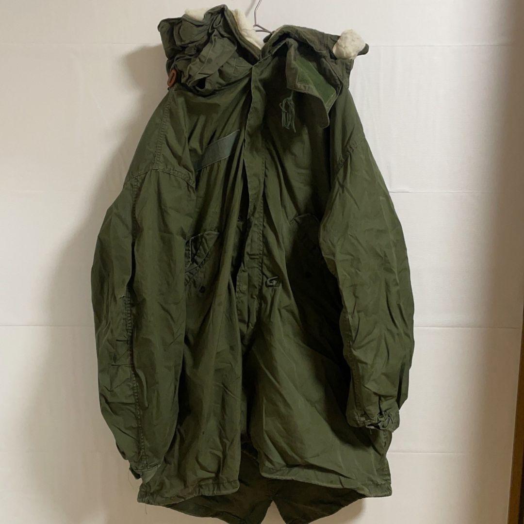 【Y96】米軍M65モッズコート/フィッシュテールパーカ【M】カーキ