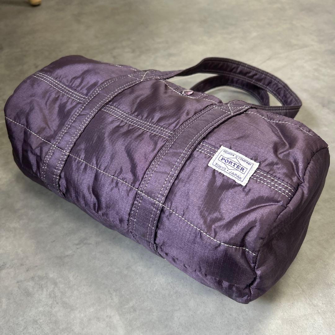 【希少 伊勢丹限定】PORTER ポーター タンカー ミニボストン パープル