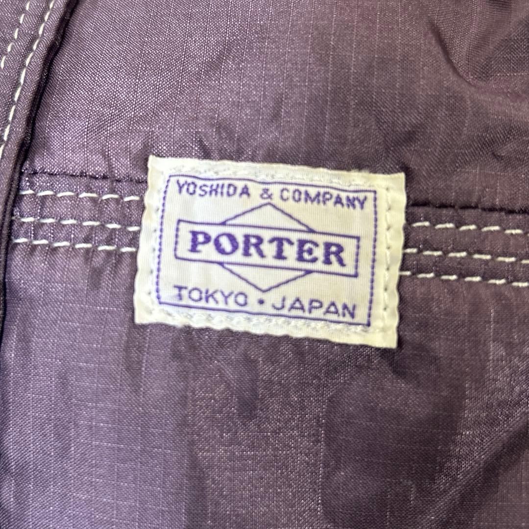 【希少 伊勢丹限定】PORTER ポーター タンカー ミニボストン パープル