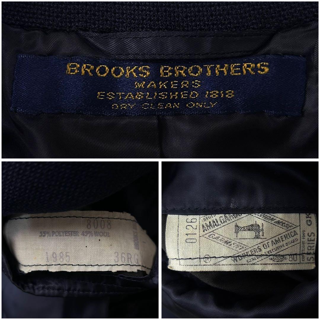 極美品 アメリカ製 MAKERS ホップサック ブルックスブラザーズ ブレザー