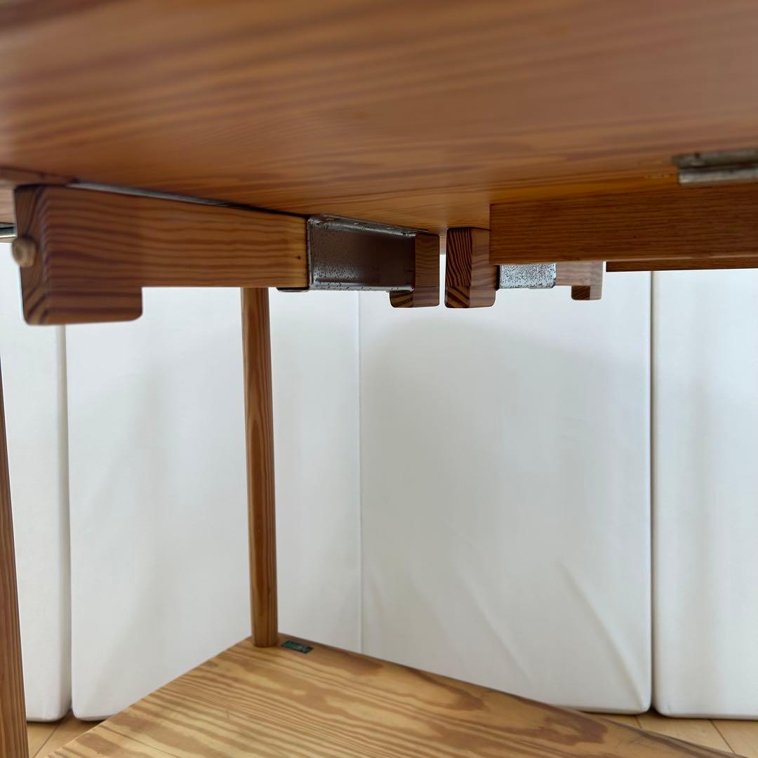 ナジコジャパン　バタフライワゴン　キッチンワゴン　サイドテーブル　天然木　松