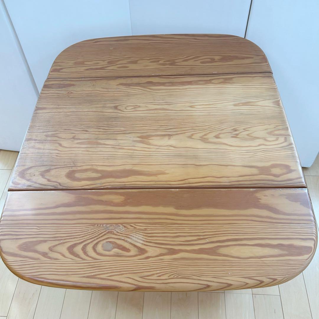 ナジコジャパン　バタフライワゴン　キッチンワゴン　サイドテーブル　天然木　松