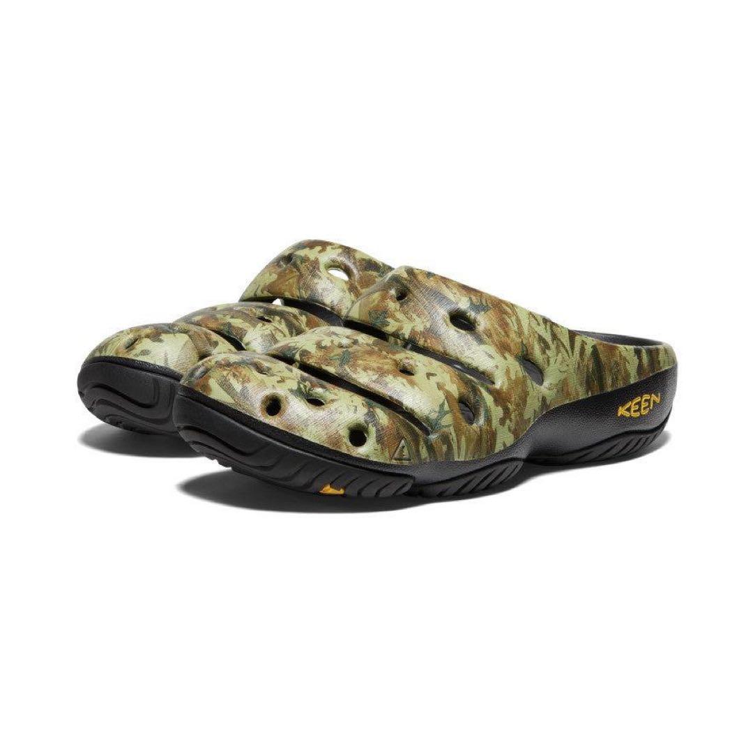 KEEN YOGUI ARTS サンダル Camo Green 27cm