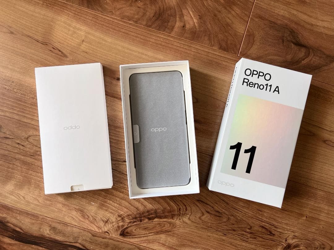 OPPO Reno11 A 本体とケース・ガラスセット