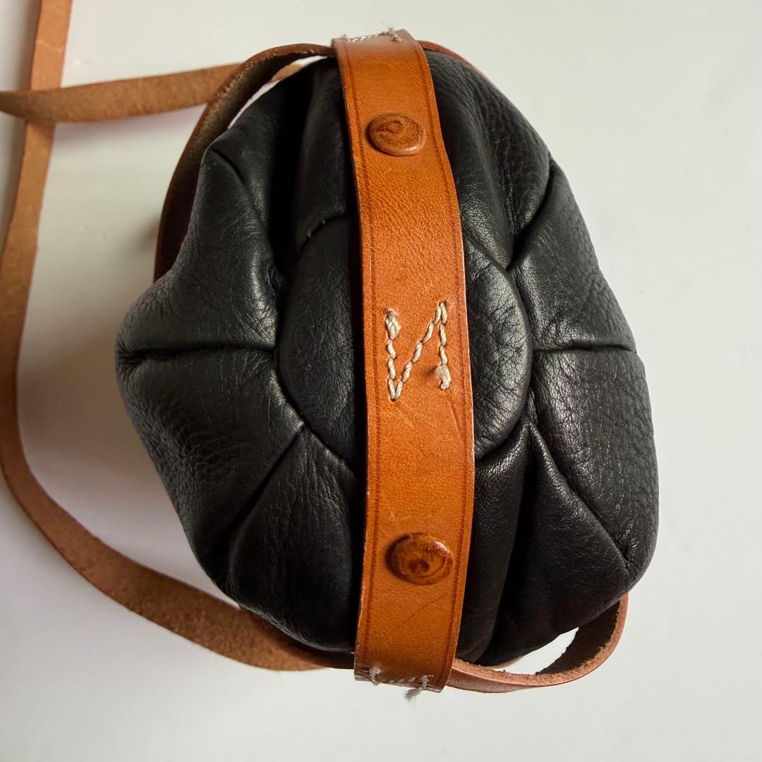 MASAKI MATSUSHIMA 手榴弾ショルダーレザーバッグ ポーチ