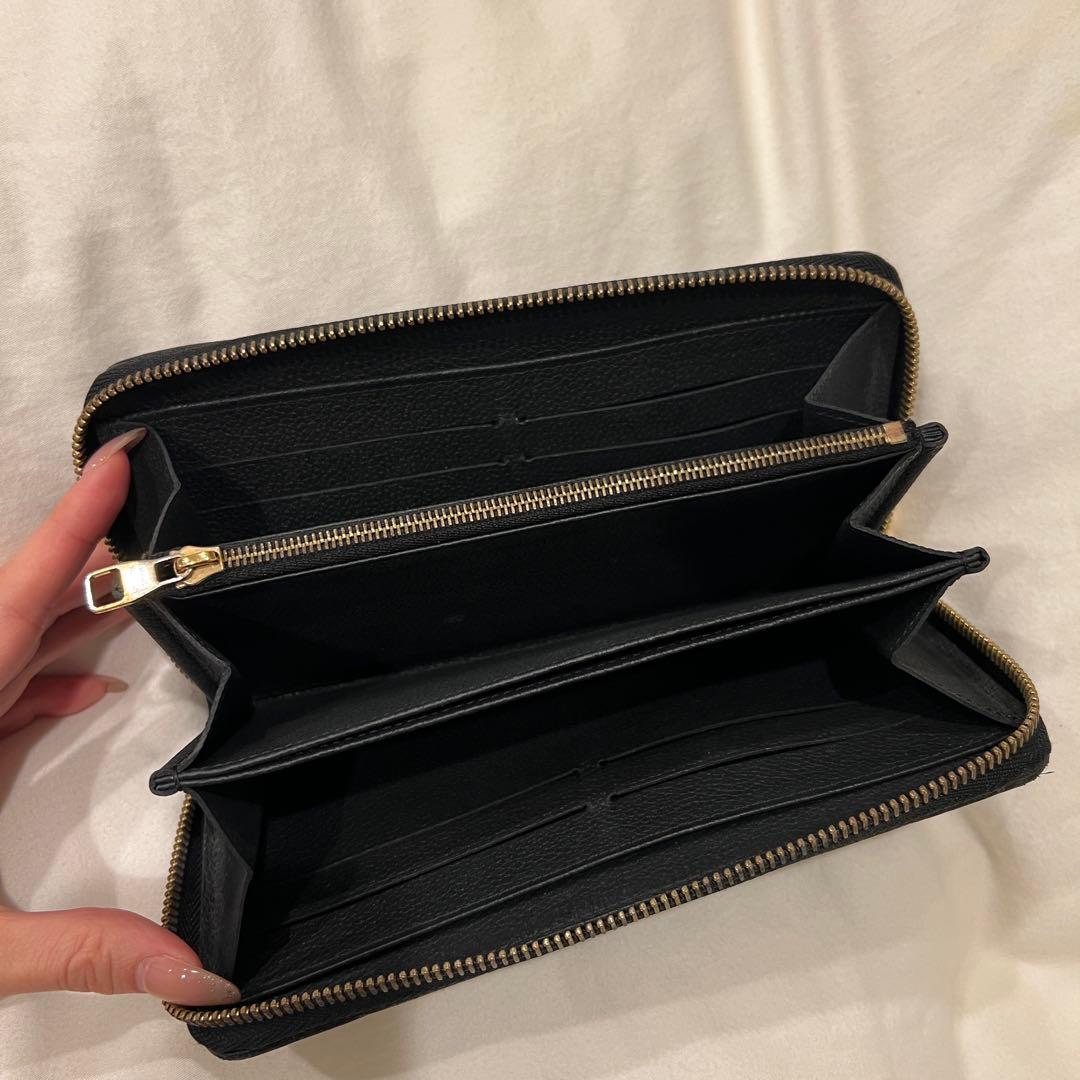 ルイヴィトン ジッピーウォレット　ノワール