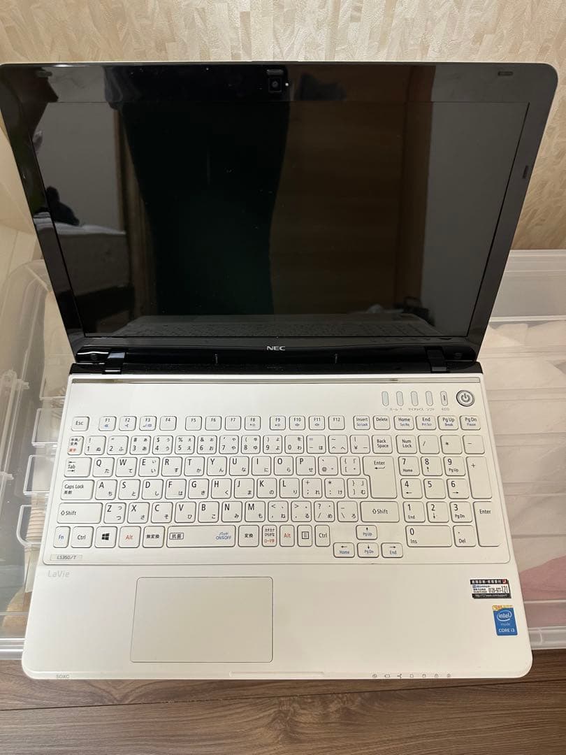 美品 パソコン NEC PC-LS350TSW