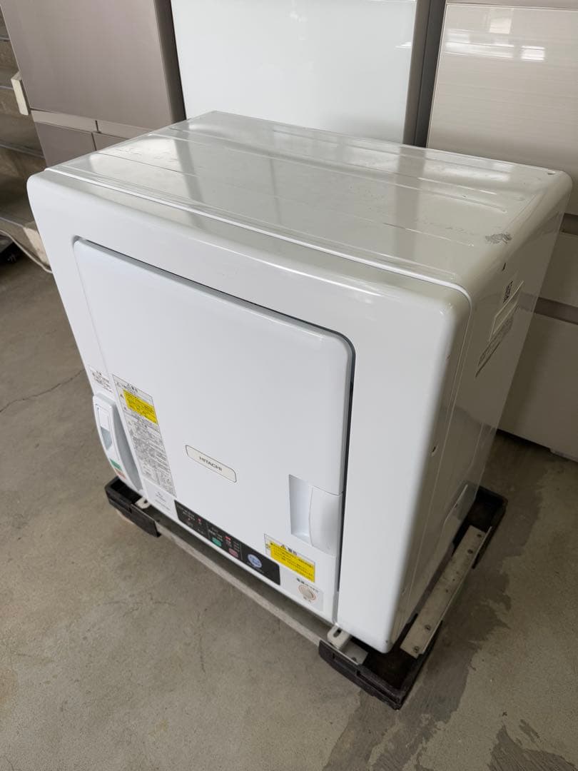 【高年式】 2021年式 5kg 日立 電気式衣類乾燥機 DE-N50WV