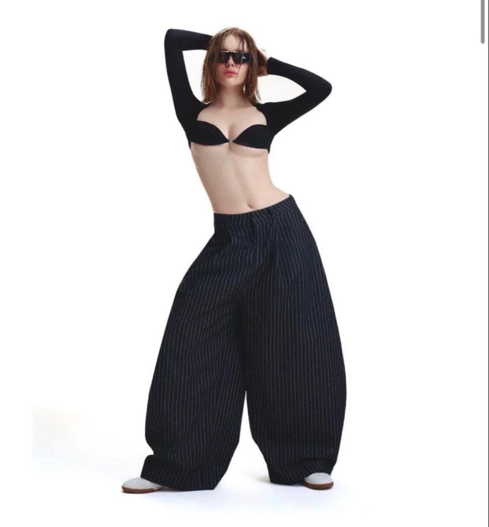 ふ*る様 円堂守着用pushpush ストライプパンツ