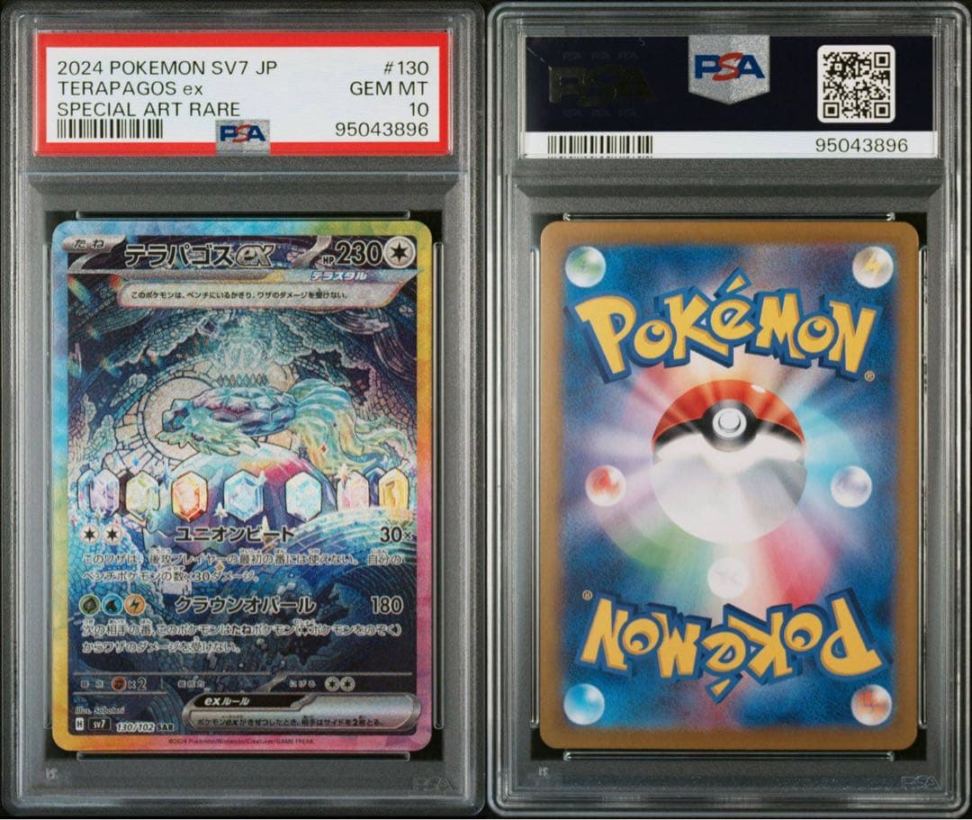 PSA10 連番 テラパゴスex SAR