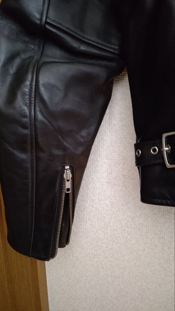 Harley Davidson ブラック シングルライダースジャケット M