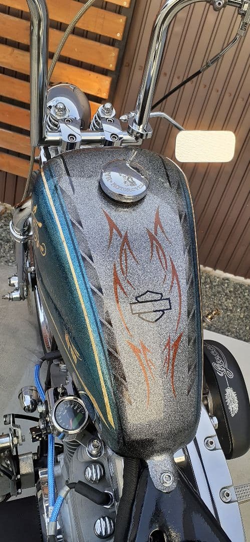 ハーレー　スポスタ タンク　エボ　EVO ソフテイル　フェンダー