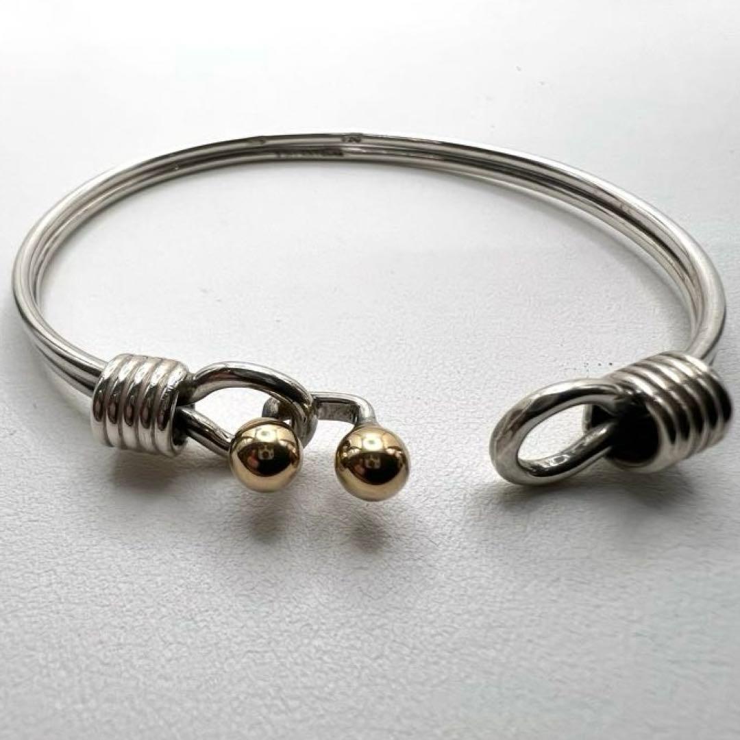 750 925 Tiffany バングル　ブレスレット16.8cm 14.59